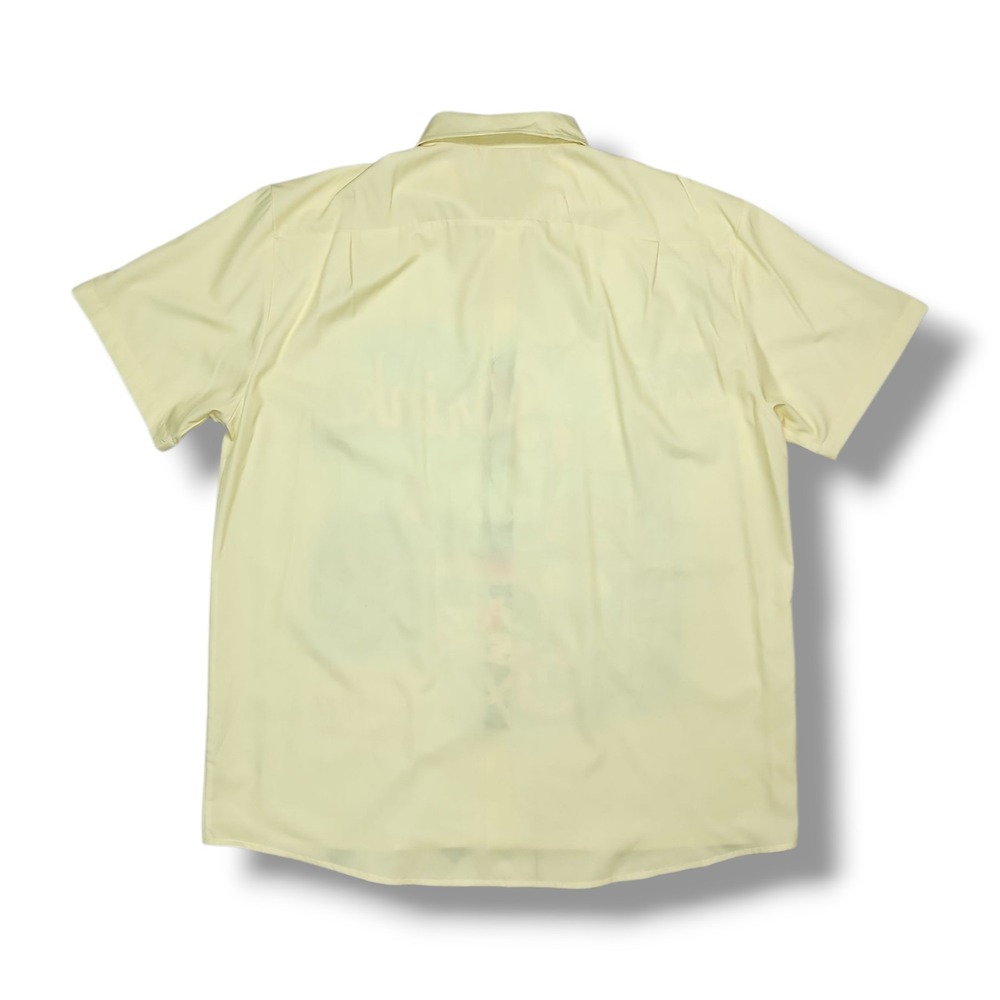 Hardaddy BOAT DRINKS Hawaiian‎ Button Up Short Sleeve Yellow Shirt Men's XL - Picture 2 of 10